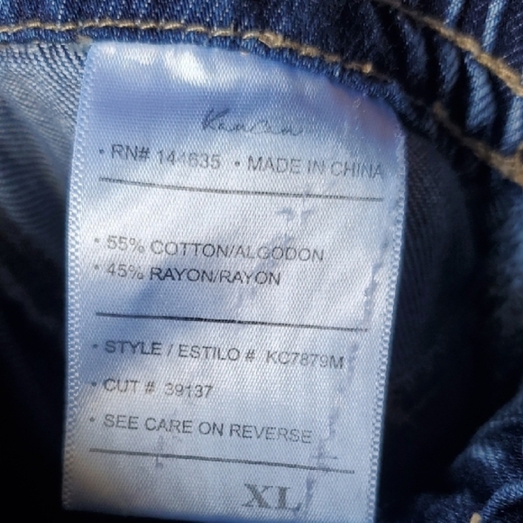 KanCan High Rise Blue Jeans Acid Wash VINTAGE 2003 Y2K - Picture 10 of 10